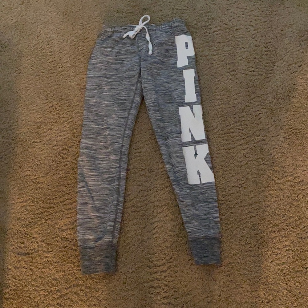 Victoria’s Secret Pink XS Gray Joggers